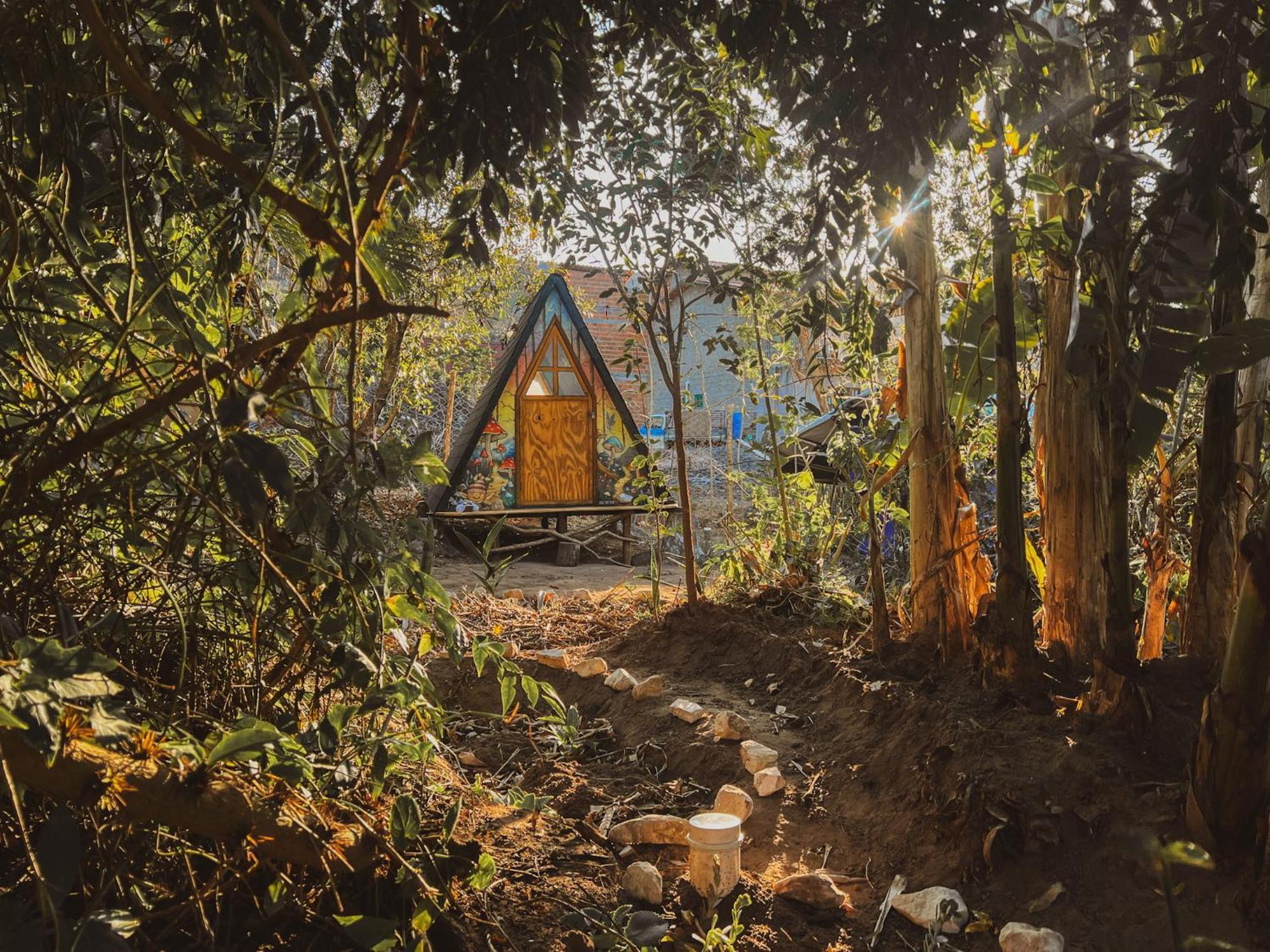 Camping Filhos Da Floresta - Vale Do Capao Bagian luar foto