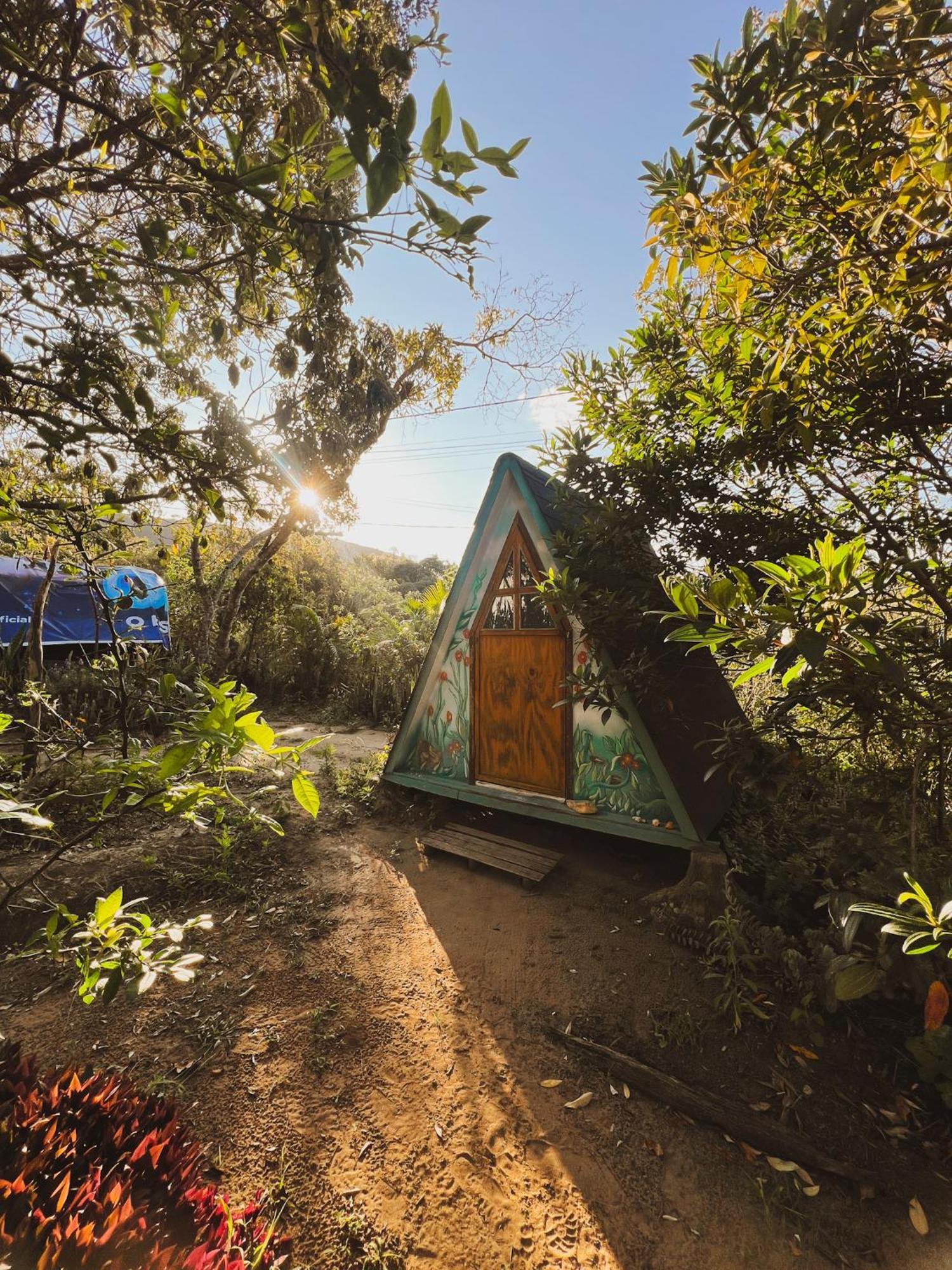 Camping Filhos Da Floresta - Vale Do Capao Bagian luar foto