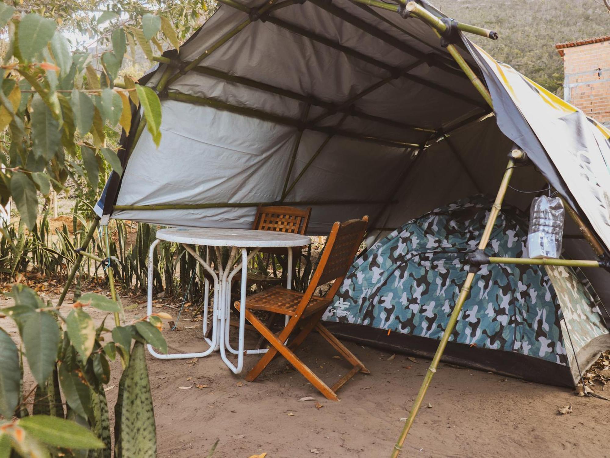 Camping Filhos Da Floresta - Vale Do Capao Bagian luar foto