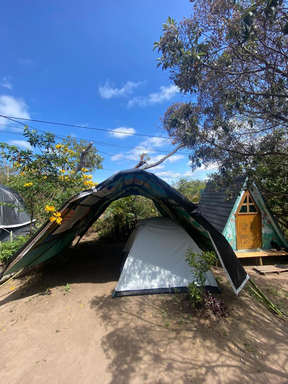 Camping Filhos Da Floresta - Vale Do Capao Bagian luar foto