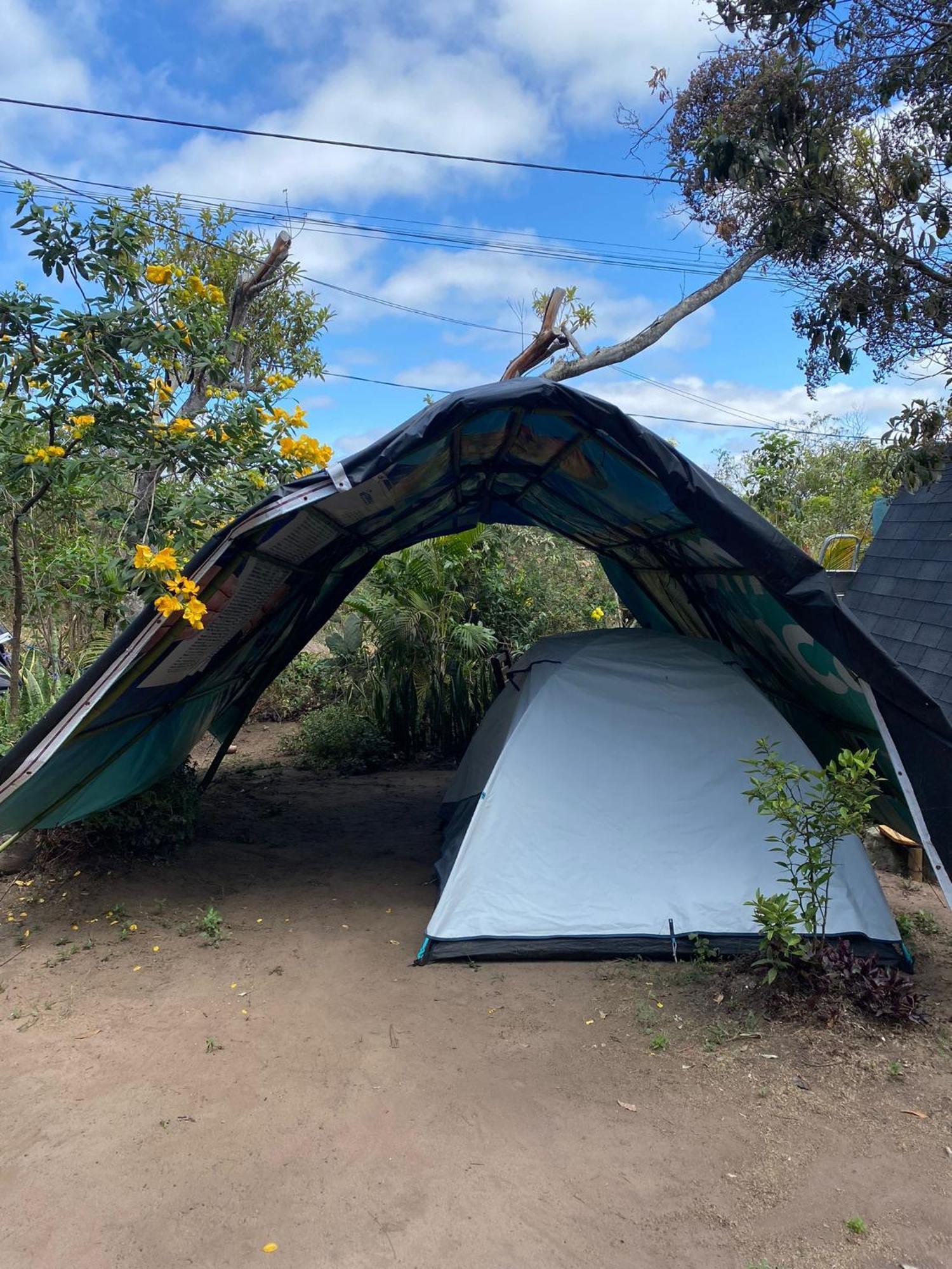 Camping Filhos Da Floresta - Vale Do Capao Bagian luar foto